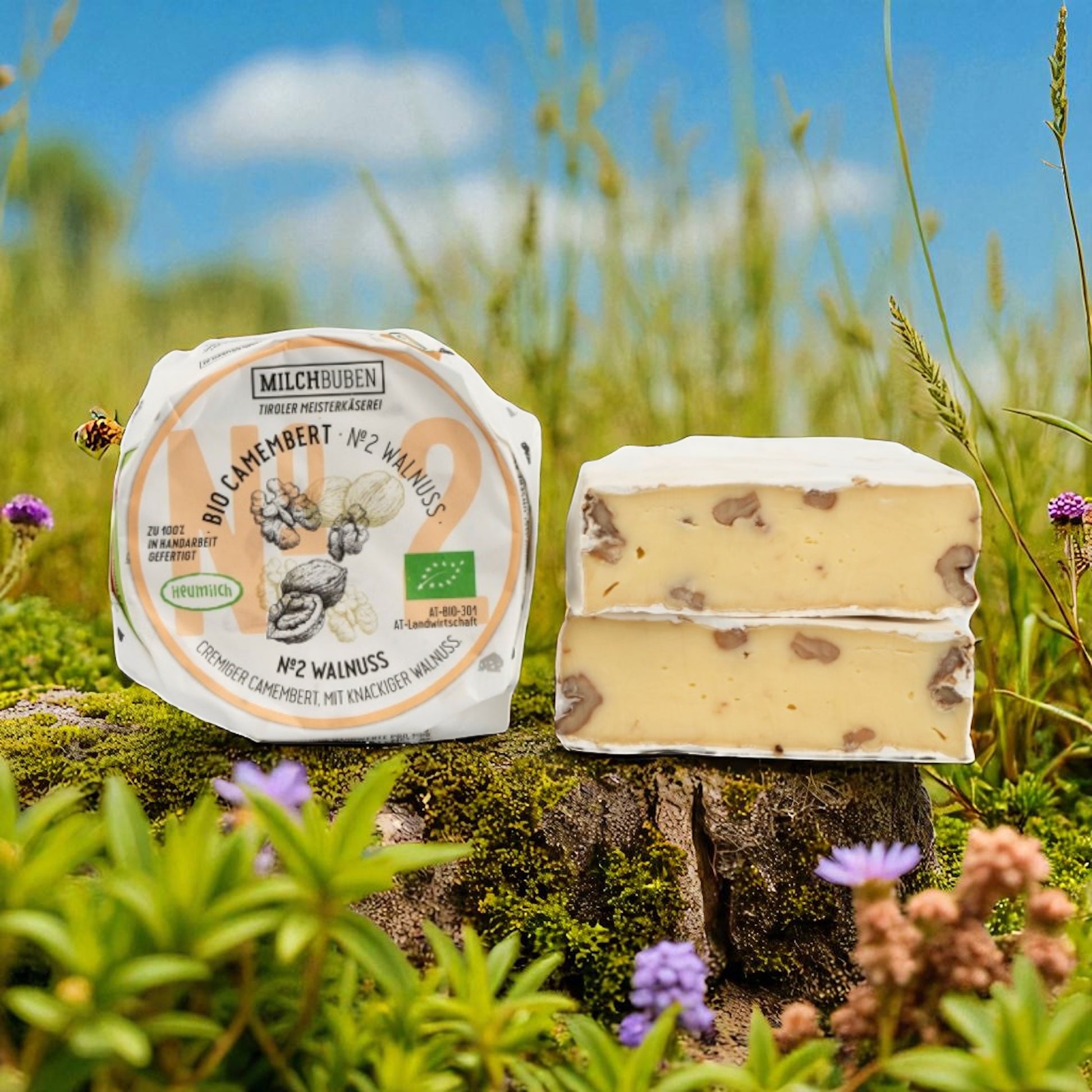 Camembert biologico alle noci 180 g